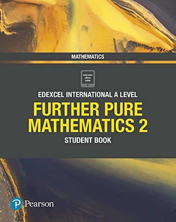 Pearson Edexcel International A Level Mathematics Further Pure